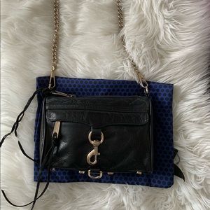 Rebecca Minkoff Mini Mac black crossbody bag
